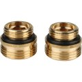 Комплект двух резьбозажимных нипелей РЕХАУ RAUTITAN 1/2х3/4 (латунь) с нар.резьбой, 12407111001