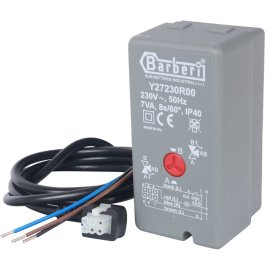 Сервопривод STOUT для 3-ходовых зональных клапанов, 230V, время движения 8 сек., 1 м, SVM-0071-230008