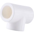 Тройник Kalde d=20 для полипропиленовых труб под сварку (цвет белый)