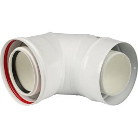 Коаксиальный отвод Baxi KHG 87°, 110/160мм, HT, KUG71413361-