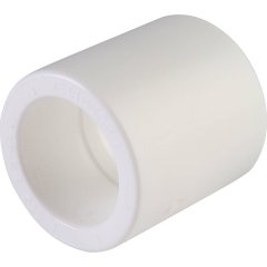 Муфта для полипропиленовых труб под сварку (цвет белый) Политэк d=25