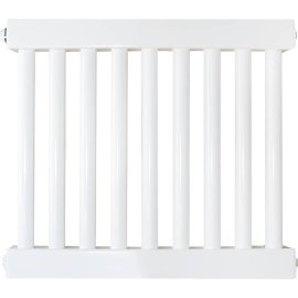 Трубчатый стальной радиатор КЗТО РС 1-500-9 секций 1/2 боковое подключение RAL9010, РС1500912RAL9010