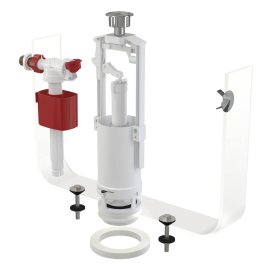 Выпускной комплект AlcaPlast со стоп кнопкой, SA2000K 1/2 CHROM