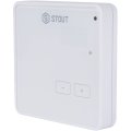 Беспроводной комнатный регулятор STOUT R-8z, белый, STE-0101-008003