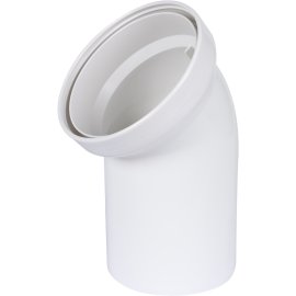 Отвод для присоединения выпуска унитаза РЕХАУ RAUPIANO PLUS 110/45°, 11216141001