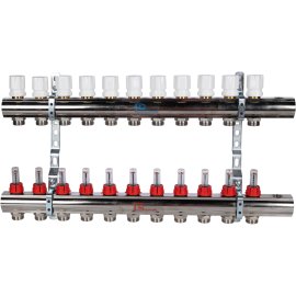 Коллектор в сборе с расходомерами LUXOR CD 477/11, 15662711N