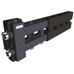 Балансировочный коллектор GIDRUSS BM-80-4D.EPP (до 80 кВт, подкл. котла G 1, 3 контура G 1, боковой контур G 1, 4D-кронштейны K.UMS, EPP-термоизоляция)