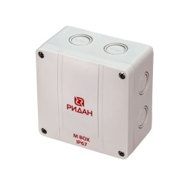 Коробка распределительная Ридан M BOX, 110х110х67 мм, IP66/IP67, серая, 21RT0928R
