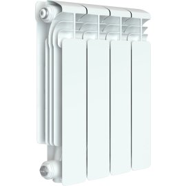 Радиатор алюминиевый RIFAR ALUM VENTIL 350 VR 4 секции нижнее правое подключение (белый RAL 9016), 2RАl35.VR-4