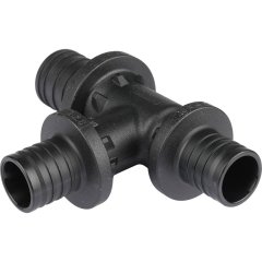 *11600851001 РЕХАУ RAUTITAN Тройник с уменьшенным боковым и торцевым проходом 25-20-20 PX для труб из сшитого полиэтилена аксиальный