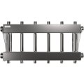 Модульный коллектор GIDRUSS MKSS-250-6DU (до 250 кВт, 2 магистр. подкл. G 2, 3 контура G 1 вверх и 3 вниз)
