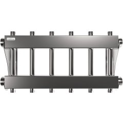 Модульный коллектор GIDRUSS MKSS-250-6DU (до 250 кВт, 2 магистр. подкл. G 2, 3 контура G 1 вверх и 3 вниз)