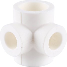 Крестовина переходная Kalde 32*20 для полипропиленовых труб под сварку (цвет белый), 3212-cdl-322000