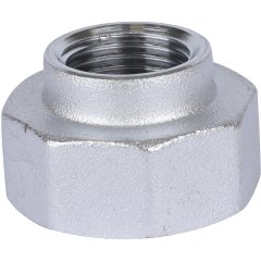 Хромированный концевой переходник для коллекторов FAR (ВР-ВР) 1 х 1/2, FK 4000 112