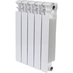 Радиатор биметаллический RIFAR BASE 500 5 секций боковое подключение (белый RAL 9016)