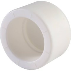 Заглушка Политэк d=32 для полипропиленовых труб под сварку (цвет белый)