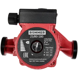 Циркуляционный насос Rommer 25/80-180