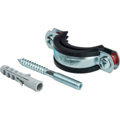 Комплект STOUT хомут+шпилька шуруп +дюбель пластиковый 1 1/4 (40-45)