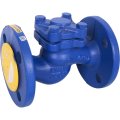 Клапан обратный подъемный ZETKAMA 287A Ду32 Ру16 фланцевый из чугуна, 287A032C31