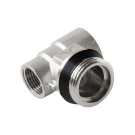 Тройник Pro Aqua D 1 x 1/2 x 3/8 для коллектора резьбовой переходной, Н-В-В, 17-M25-F15-F10x