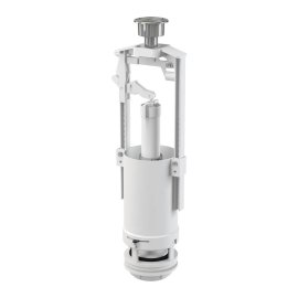 Сливной механизм AlcaPlast со стоп-кнопкой, A2000-CHROM