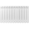 Радиатор алюминиевый Global VOX- R 500 12 секций боковое подключение (белый RAL 9010), VX05001012