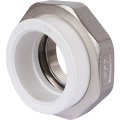Муфта разъемная Kalde с внутренней резьбой 90x3 для полипропиленовых труб под сварку (цвет белый)