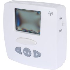 Радиотермостат комнатный электронный Watts WFHT-20433 ( на батарейках с ж/к дисплеем)