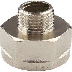Переходник TIEMME НВ никелированный 1/2х1, 1500249