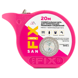 Нить универсальная для герметизации резьбовых соединений (нейлон+герметизирующая паста) 20, SANFIX