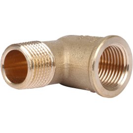 Угольник TIEMME НВ 1/2х1/2 для стальных труб резьбовой, 1500004