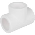 Тройник Kalde d=25 для полипропиленовых труб под сварку (цвет белый)