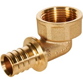 Угольник-переходник с внутренней резьбой ROMMER 25xG 1 для труб из сшитого полиэтилена аксиальный, RFA-0006-002510