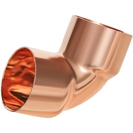 Угол JINTIAN 90° ВП-ВП 35 из меди под пайку, JT-1509035