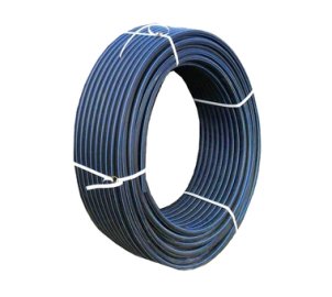 Труба напорная CYKLON ПЭ100 DN32х2,0 PN10 SDR 17 с син. полосой, метровая разметка (ОТГРУЗКА КРАТНО 100 М.)