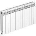 Радиатор биметаллический RIFAR BASE 500 14 секций боковое подключение (белый RAL 9016), 1RB50-14