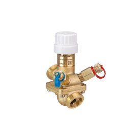 Автоматический балансировочный клапан Ридан AQT-R3 DN25, с ниппелями, 003Z1814R3