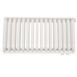 2-х трубчатый радиатор стальной ROMMER RST 2030/16 секций нижнее правое подключение RAL9016, RST-203016-020