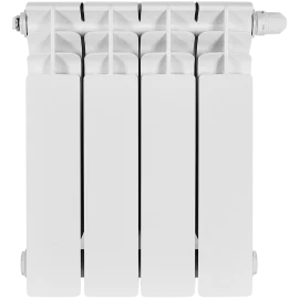 Радиатор биметаллический STOUT TITAN VENTIL 350 4 секции нижнее правое подключение, SRB-3320-035004