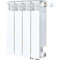 Радиатор биметаллический RIFAR BASE VENTIL 350 BVR 4 секции нижнее правое подключение (белый RAL 9016), 1RB35.VR-4