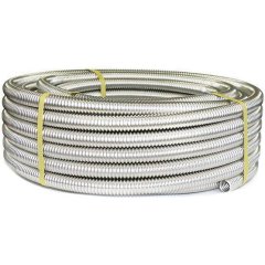 Труба гофрированная из нерж. стали SS304 Stahlmann 20А, неотожженная, 20м