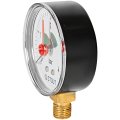 Манометр радиальный с указателем предела STOUT корпус Dn 63 мм 1/4 , 0...4 бар, кл.2.5