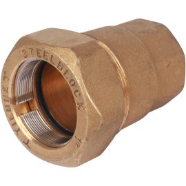 Муфта TIEMME 1 BP для стальных труб, латунь, 1500066