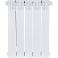 Радиатор биметаллический STOUT Space 500 5 секций нижнее правое подключение RAL9016, SRB-0320-050005