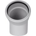 Отвод канализационный бесшумный STOUT D110х45°, SKB-0010-011045