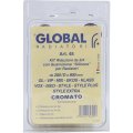 Присоединительный набор для радиатора Global 011048 CHROME Global KIT 3/4 (цвет хром.)), A048KIT3/499