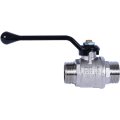 Кран шаровой BUGATTI Oregon (ручка-рычаг алюминий) нар-нар резьба 1, 03250028