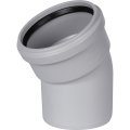 Отвод канализационный бесшумный STOUT D110х30°, SKB-0009-011030