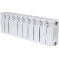 Радиатор биметаллический RIFAR BASE 200 10 секций боковое подключение (белый RAL 9016), 1RB20-10