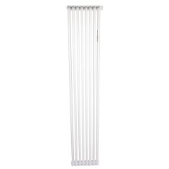 2-х трубчатый радиатор стальной ROMMER RST 2175/08 секций нижнее правое подключение RAL9016